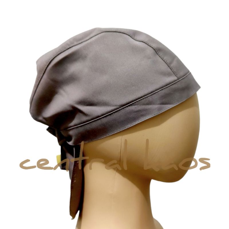 topi koki / topi jepang / topi chef / pirates cap/ topi ikat