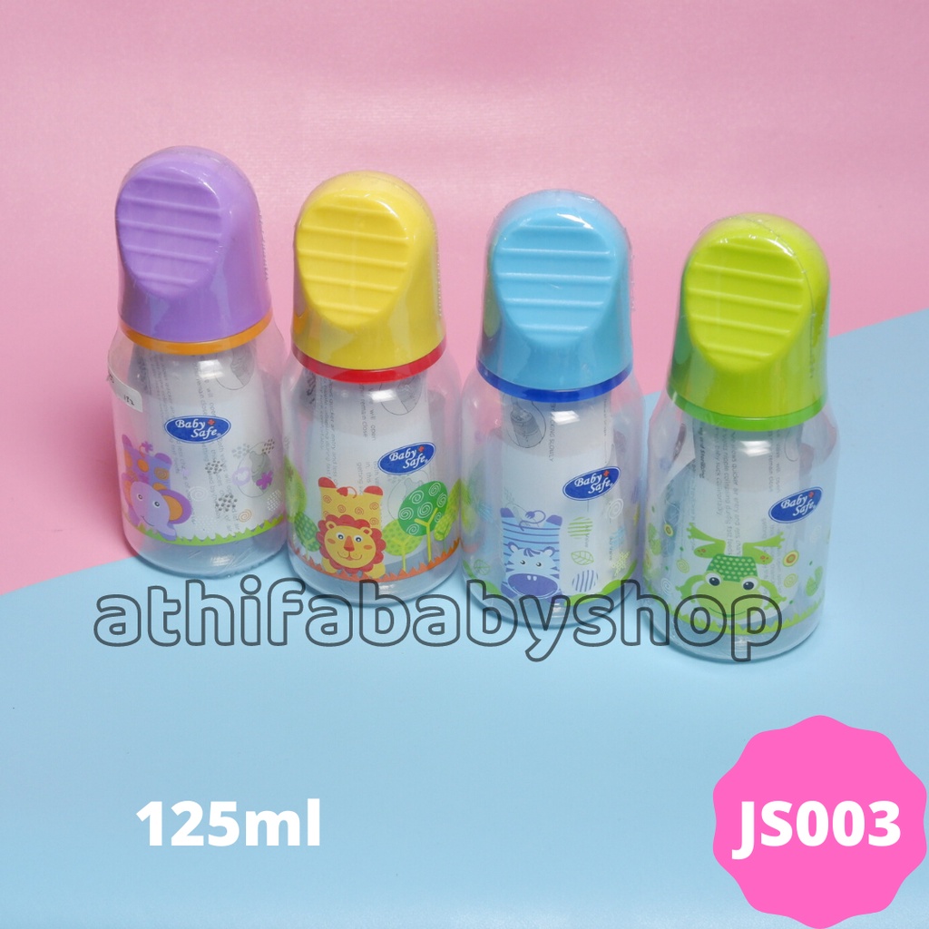 Botol Susu Bayi Dot Baby Safe 125ml Feeding Bottle JS003