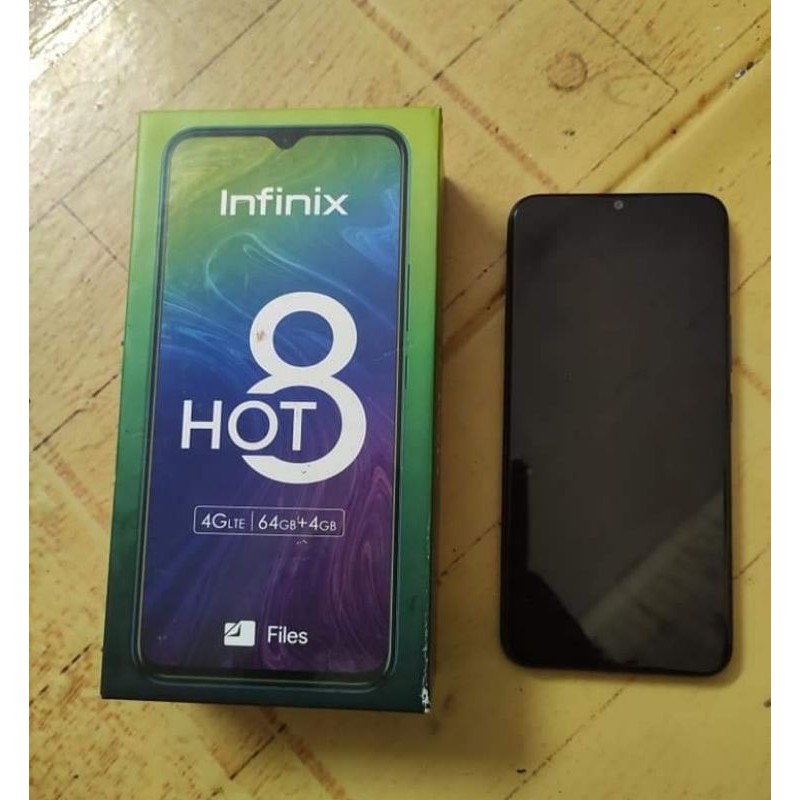Infinix Hot 8 RAM 4/64 GB fullset (second)
