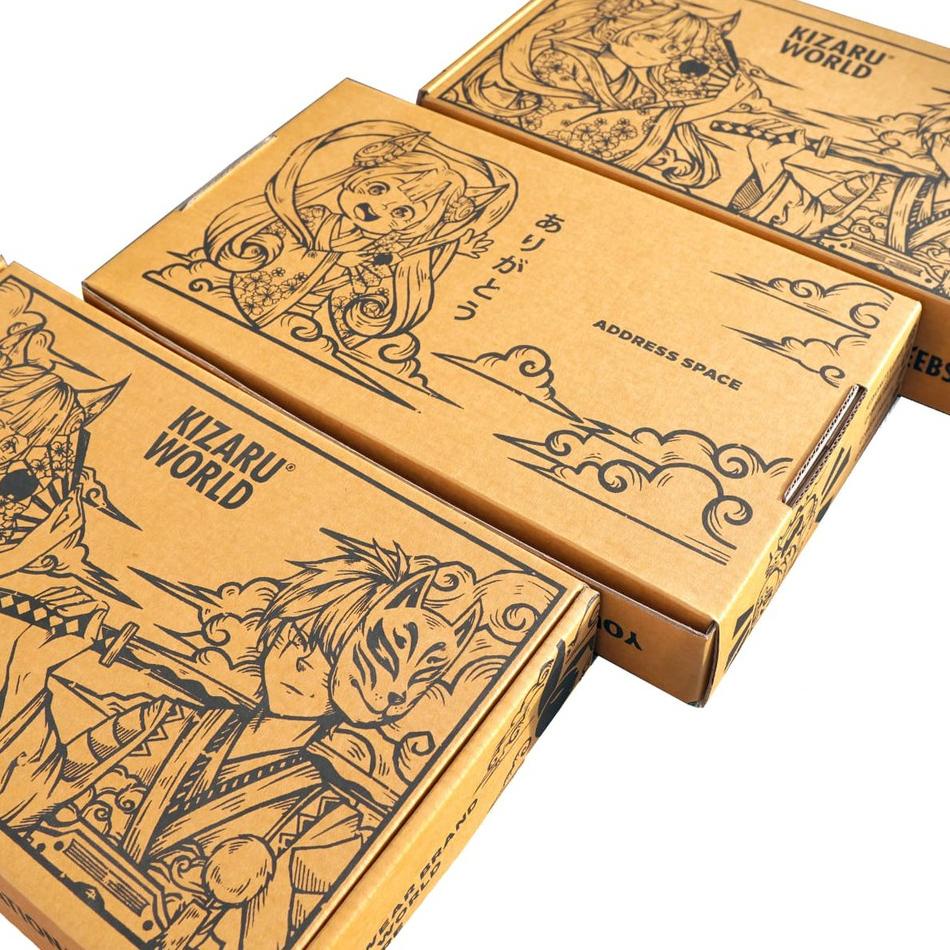 

GROSIR KIZARU Packaging Box Untuk T-shirt