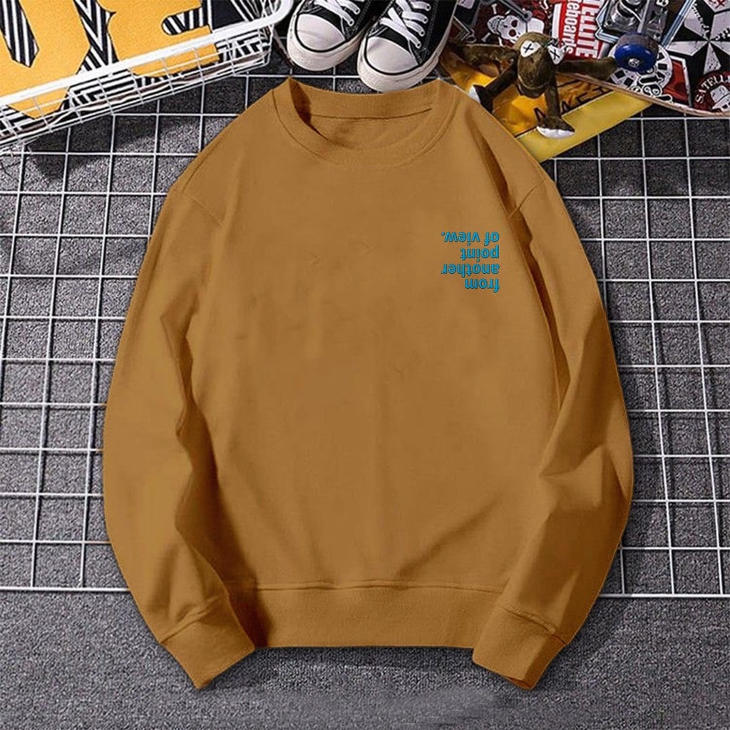 OF VIEW POINT BORDIR SWEATER CREWNECK UNISEX / SWEATER UNISEX / SWEATER BORDIR