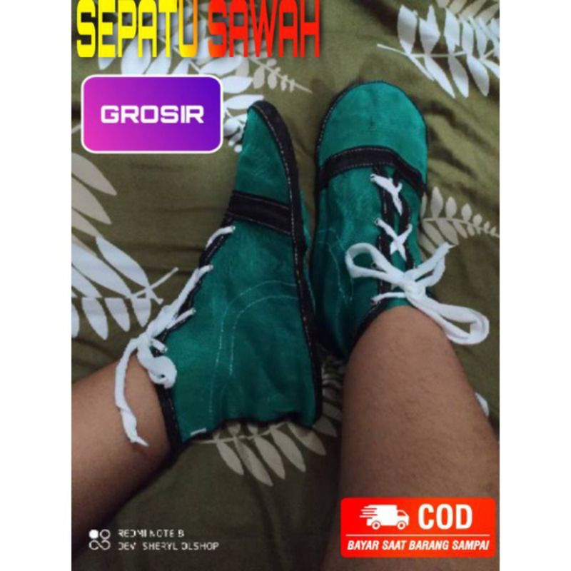 sepatu sawah anti keong bisa cod