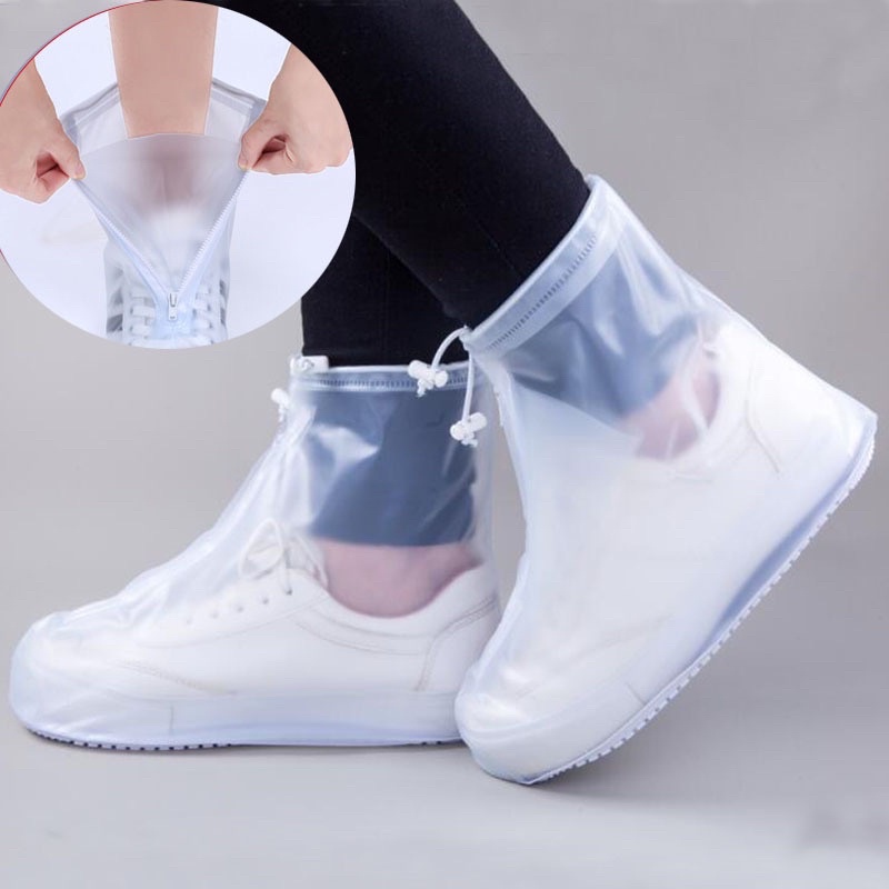 cover sepatu pelindung sepatu pvc anti air waterproof jas hujan rain shoes cover