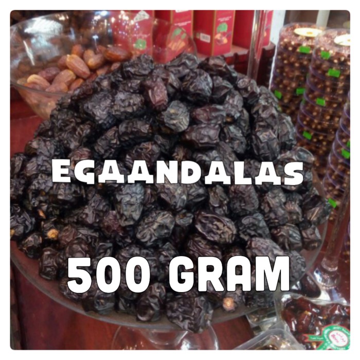 

Kurma Ajwa Kurma Nabi Asli Madinah 500gram Jumbo !!!