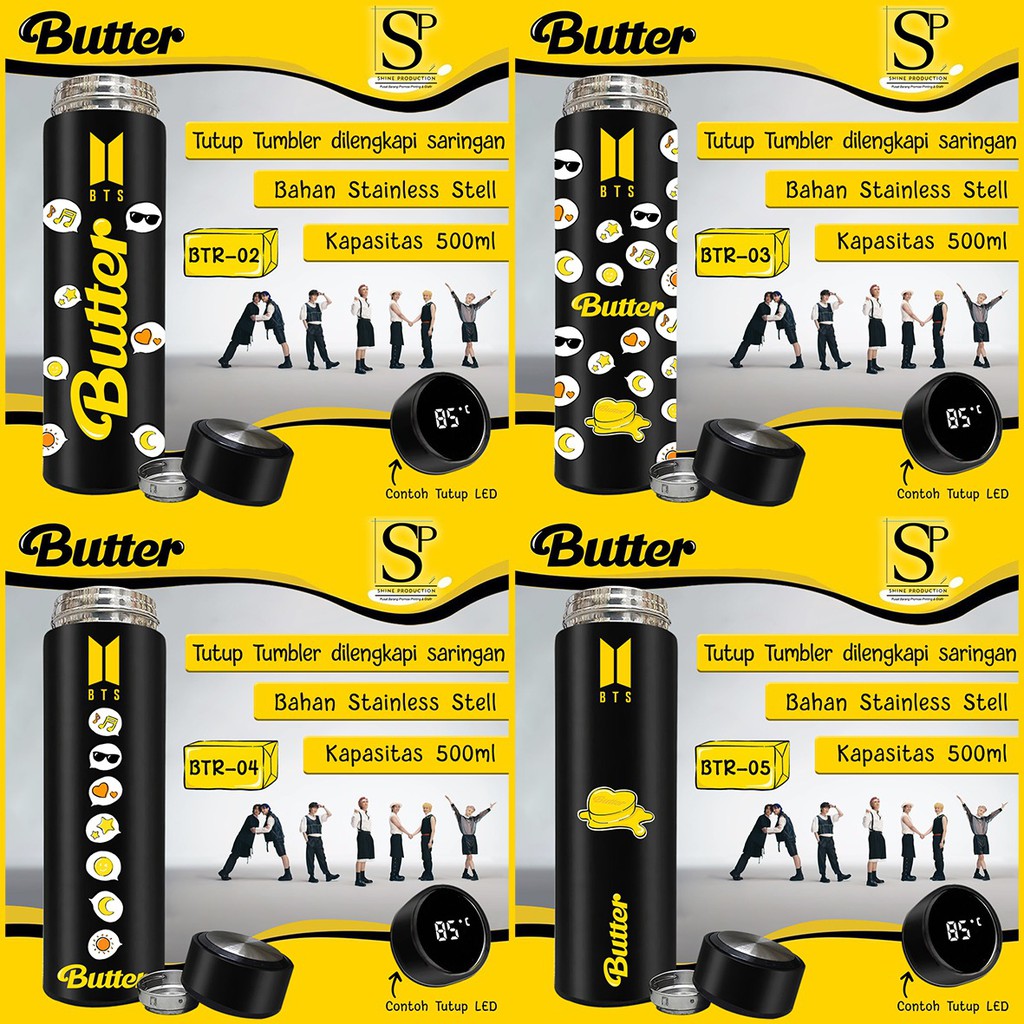 Tumbler BTS Butter Botol Minum Butter BTS