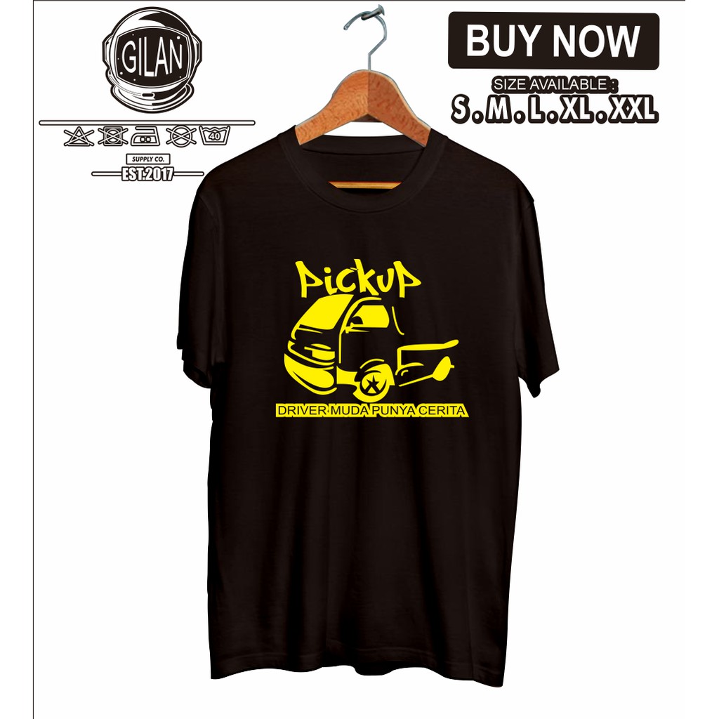 KAOS BAJU DRIVER MUDA PUNYA CERITA SUZUKI CARRY PICKUP MITSUBISHI COLT T 120 SS -