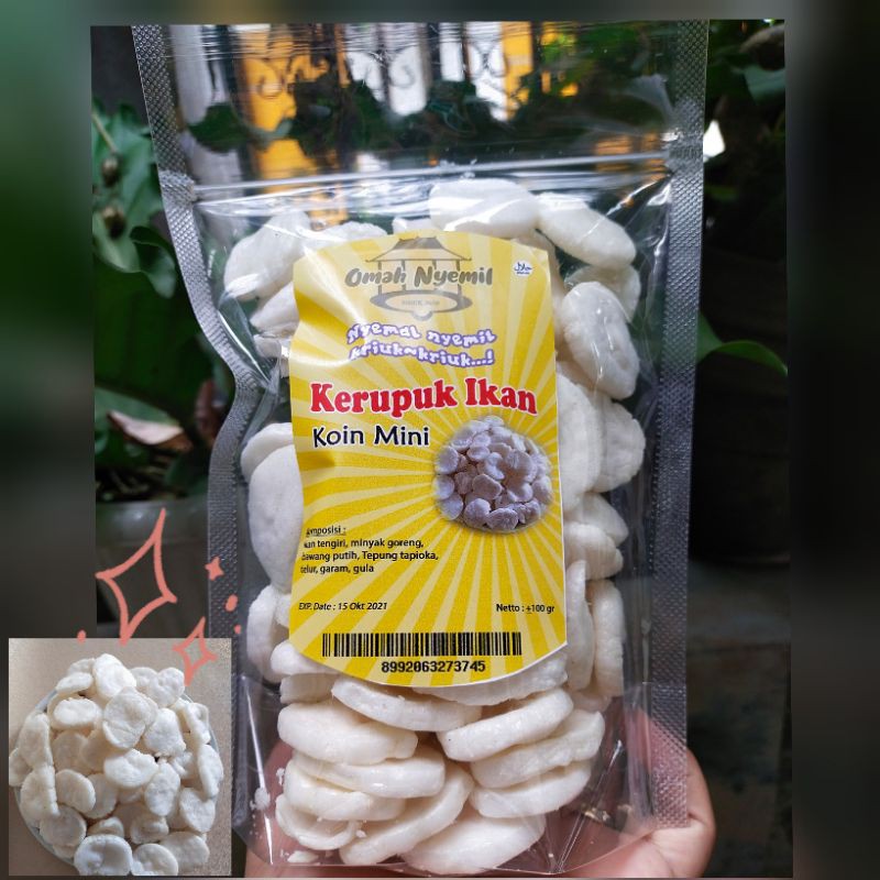 

OMAH NYEMIL Kerupuk Ikan/ Cemilan Kerupuk/ Cemilan Murah