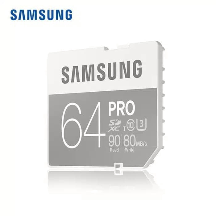 Kartu Memory HP MicroSDHC Samsung 64GB Pro - MMC Samsung 64 GB Adapter