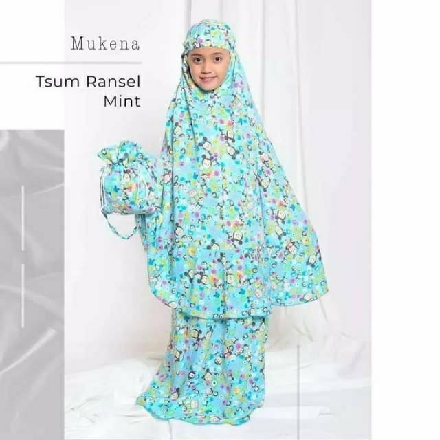 MUKENA ANAK KATUN RAYON TSUM (Ukuran 5-11 Tahun) | MUKENA BALI MURAH | MUKENA KARKATER | MUKENA ADEM