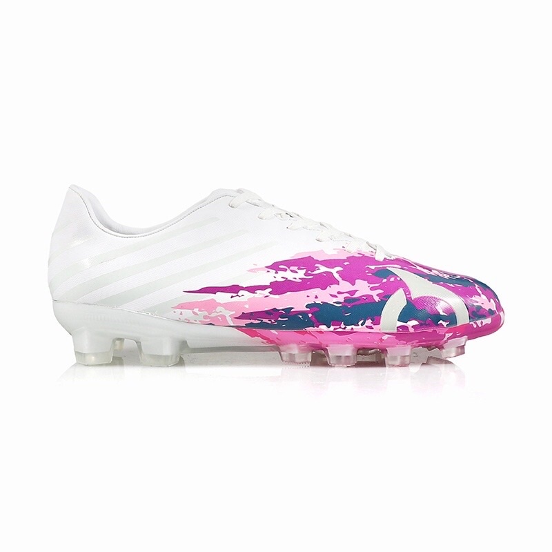 Sepatu Bola Sol Bening  Ortuseight Chimera White Pink Sol Bening