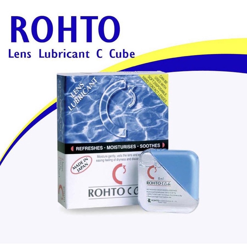 Cairan Tetes Mata ROHTO C CUBE 8ml