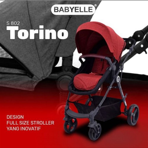 Babyelle Torino Stroller S802 Baby Elle Pram Reversible Seat Kereta dorong bayi bisa hadap ibu