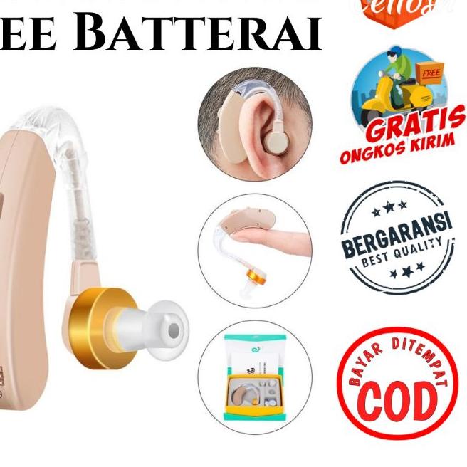 ✩ Alat Bantu Dengar Pendengaran Telinga Tuli Orang Tua Dewasa Anak Anak Dengan Pengeras Suara ♦