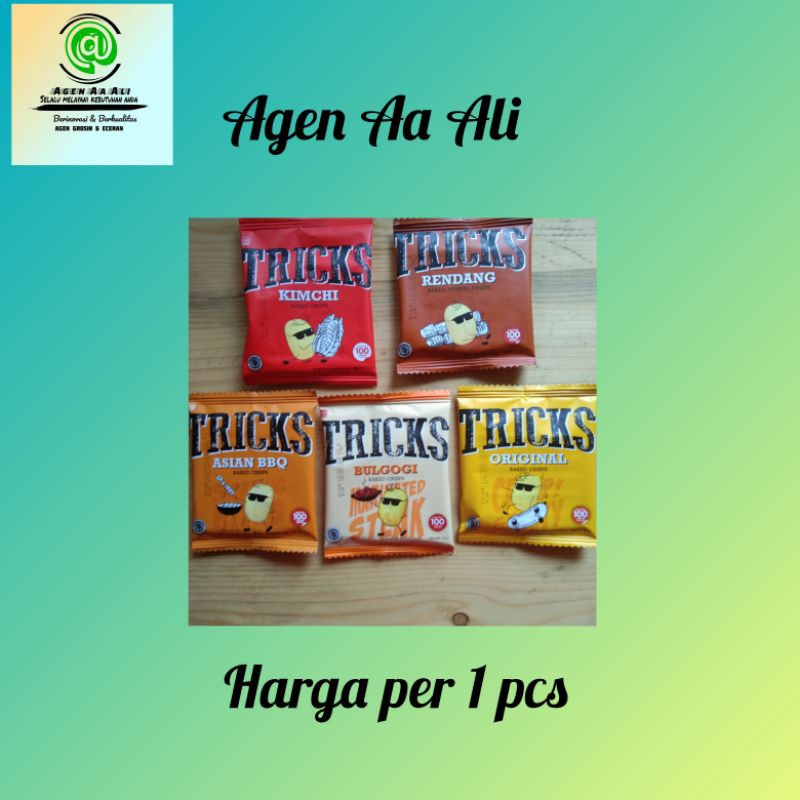 

Tricks Potato Chips Satuan 18gr