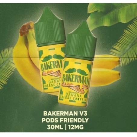 BAKERMAN Ver 3 30M L - BANANA CHEESE CROFFLE