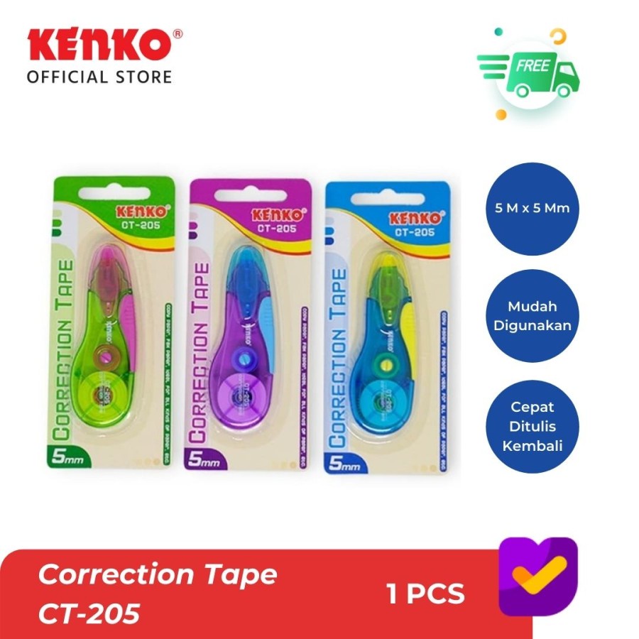

Kenko Correction Tape CT-205 (5 M x 5 Mm)