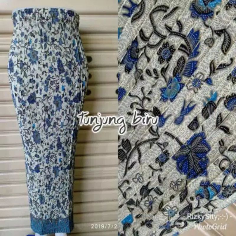 REAL PICT ROK PLISKET BATIK/ROK KEKINIAN/ROK KEBAYS