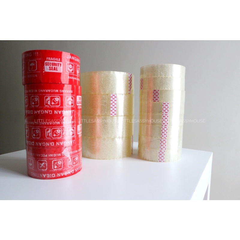 

LAKBAN TERLARIS!! LAKBAN/ SOLATIP BENING 1 inch 2 inch | lakban fragile MURAH