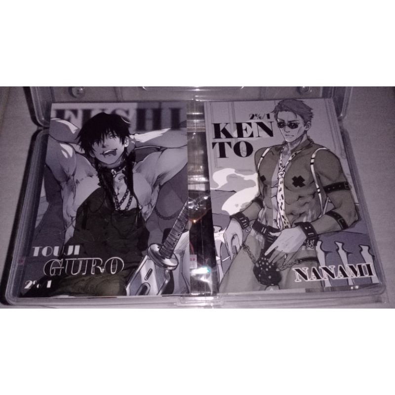 [READY STOCK] Magic Postcard / Thermal Postcard Nanami / Toji art by 乔奈奈要吃土