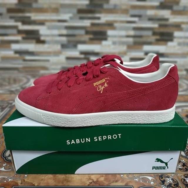 Puma Clyde Suede Red Original
