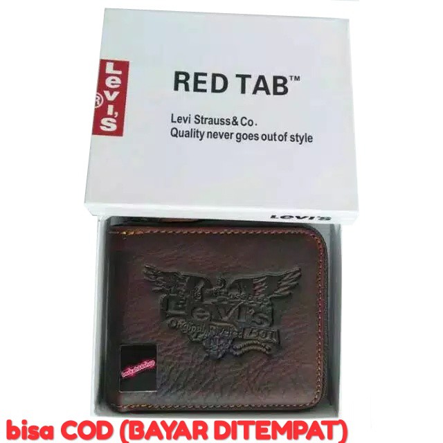 DOMPET KULIT ASLI / DOMPET PRIA WANITA LIPAT DP613 KULIT ASLI