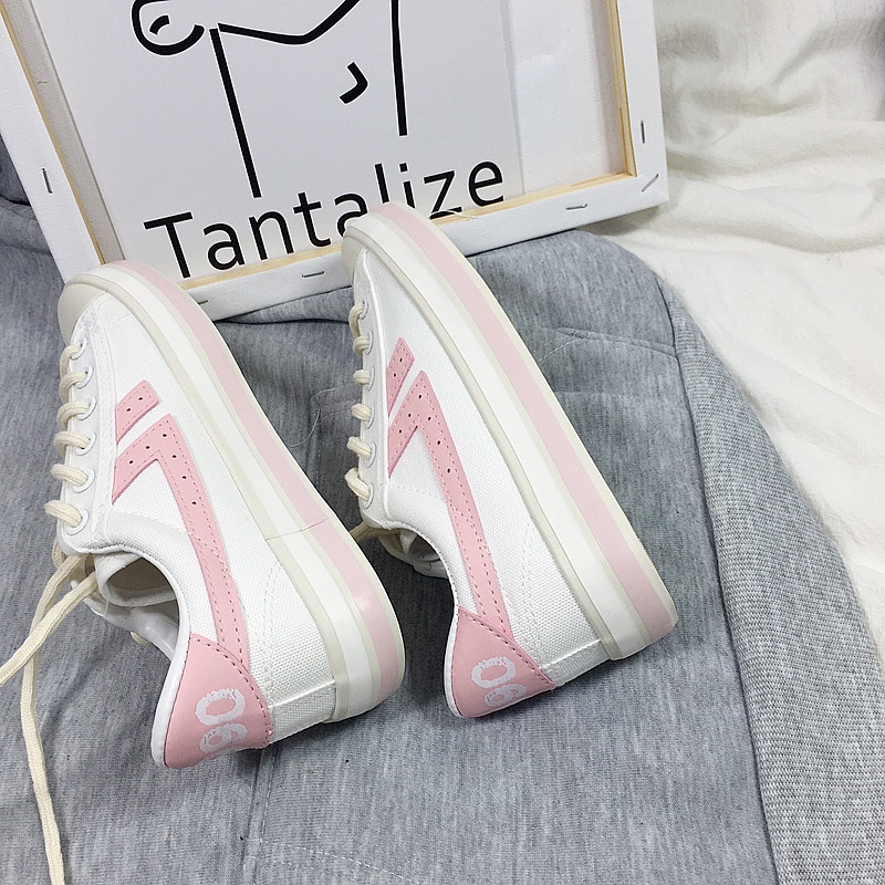 Sepatu Sneaker Wanita MILEA FRITZ Cassual Shoes Sepatu Import Olaharaga Cewe Santai