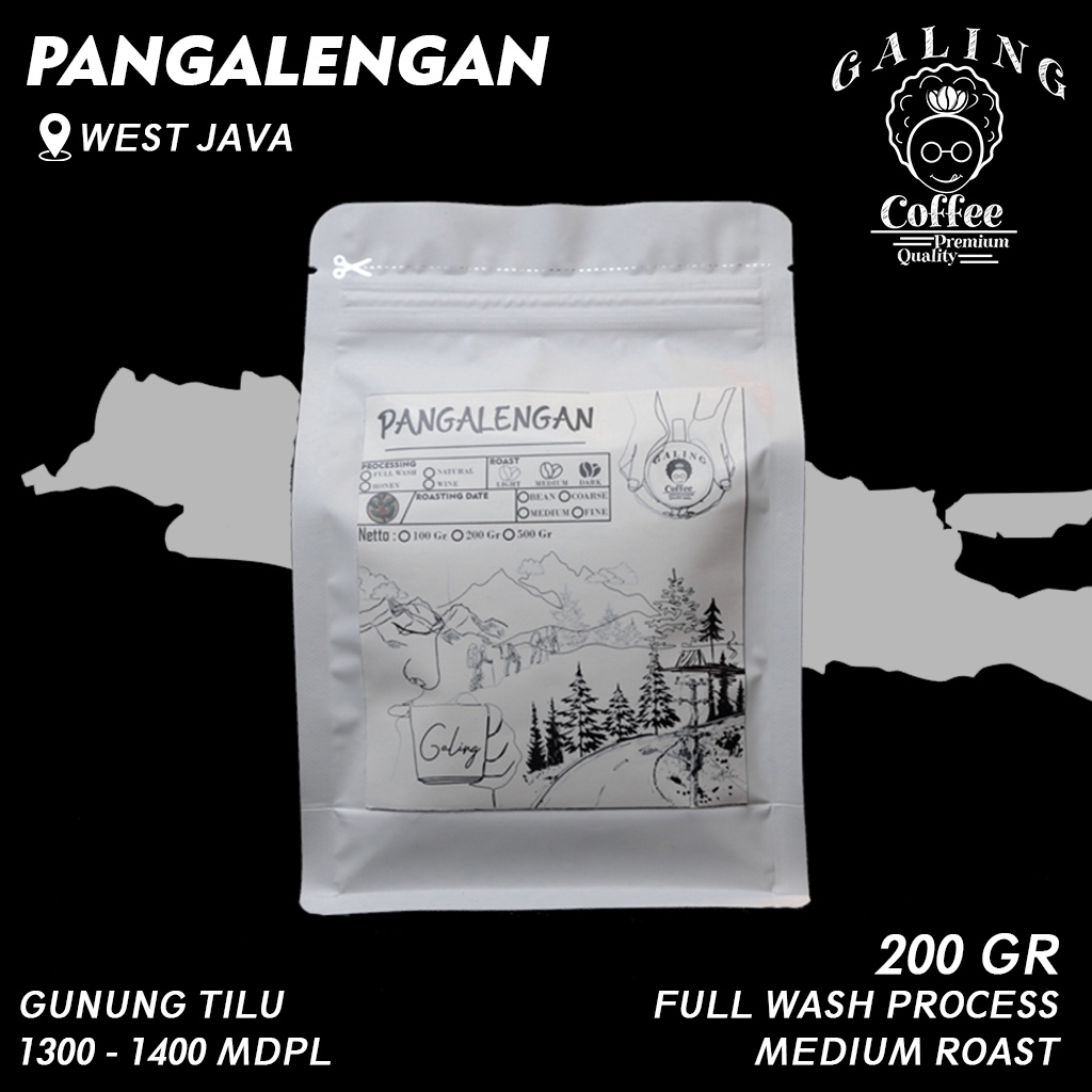 

Kopi Arabica Manglayang 200 gr Honey West Java