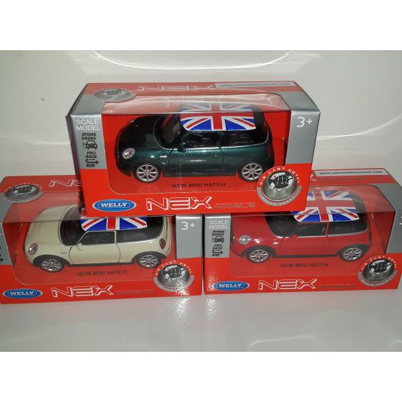 Mini Cooper Hatch Skala 1:32 Welly