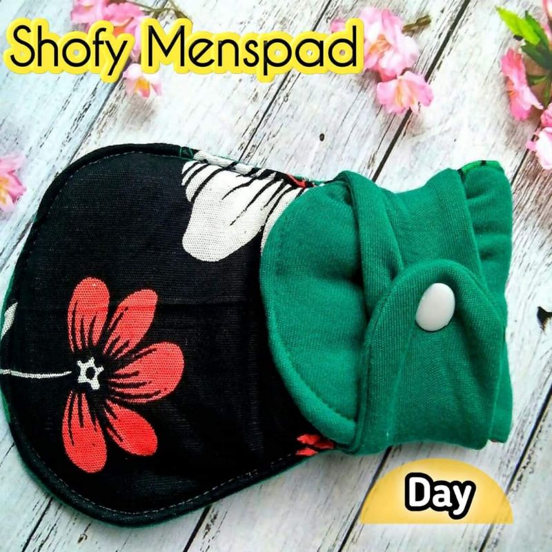 Menspad  SHOFY DAY NIGHT  Pembalut Cuci Ulang 1 Pack isi 6 Pcs