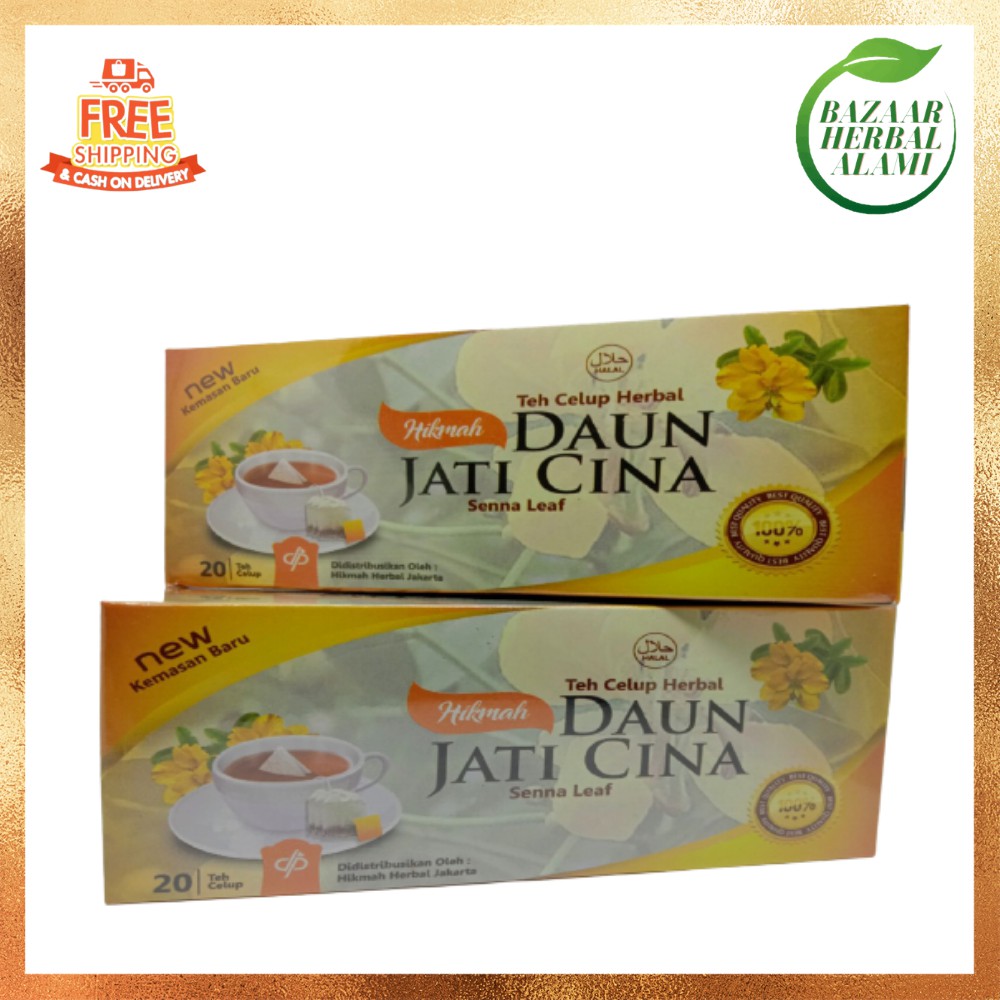 

Teh Celup Jati Cina Hikmah Herbal Pelangsing Alami Pembersih Kolon