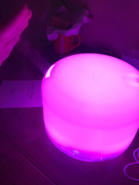 Humidifier Ultrasonic Diffuser 7 Led Color Night Light 500 Ml - Hp001