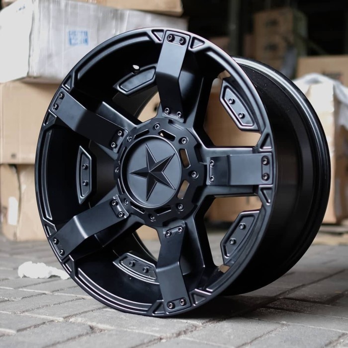 velg mobil seken ring 16 lubang 5 RASTA R16X8 5X114,3/139,7 ET0