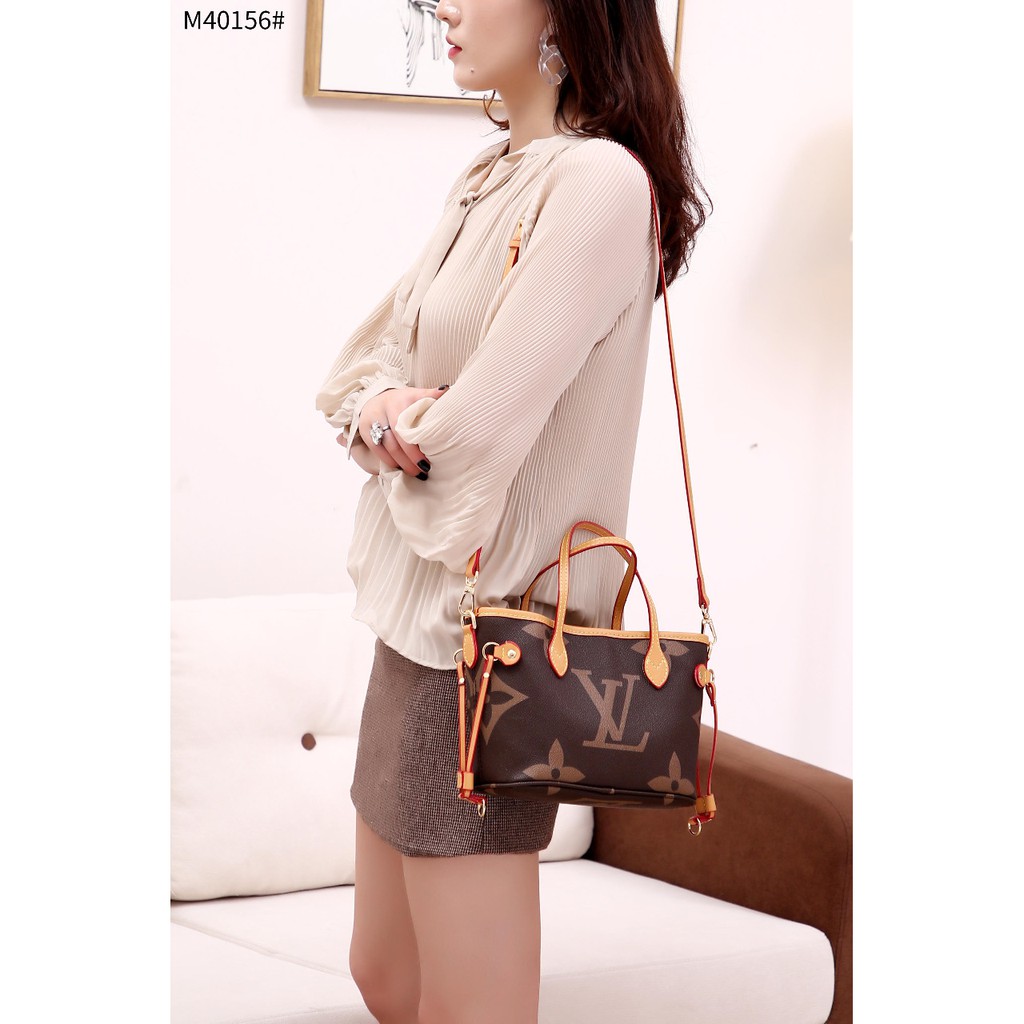CK01 LV ZIPPER GIANT BAG WITH BOX M40156 SMALL TAS WANITA TAS IMPOR