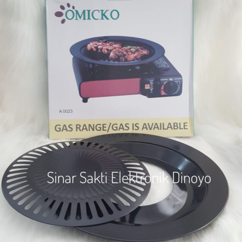 Panggangan BBQ - Ultra Grill Omicko 32 cm - Ultragrill Omicko - Grill Pan Pemanggang BBQ