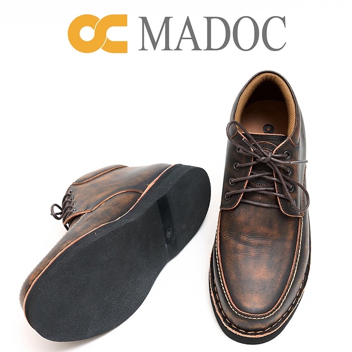 ORIGINAL OC-MADOC SEPATU KULIT PRIA 100% ORIGINAL HANDMADE