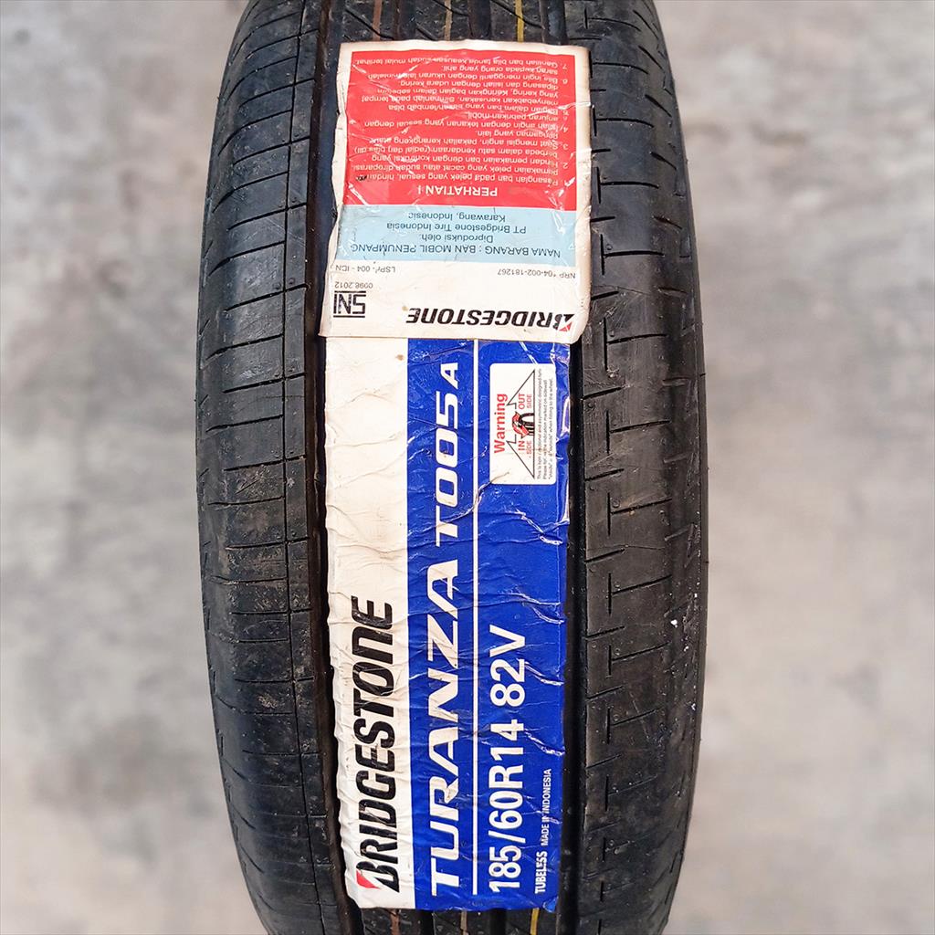 BAN MOBIL BRIDGESTONE TURANZA T005A 185 60 R14 SALE MURAH