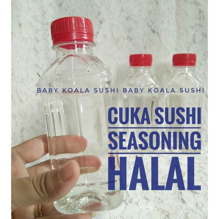 

BERAS- CUKA SUSHI HALAL | RICE VINEGAR | SEASONING NASI SUSHI PENGGANTI MIRIN -UNGGULAN.