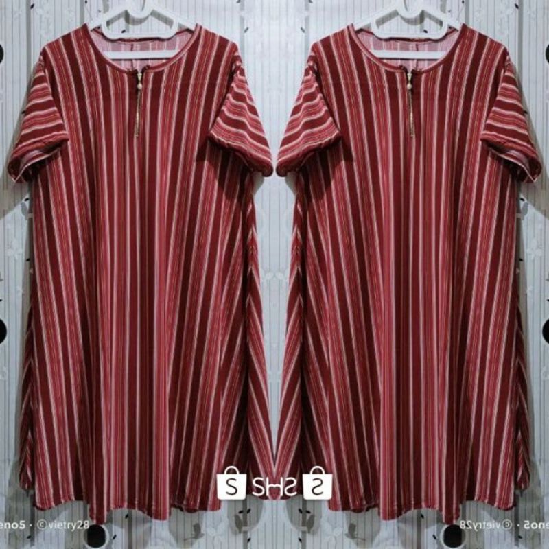 Dres jersey salur 02 super jumbo busui daster cantik ibu hamil  ld 120 masih bisa melar 160