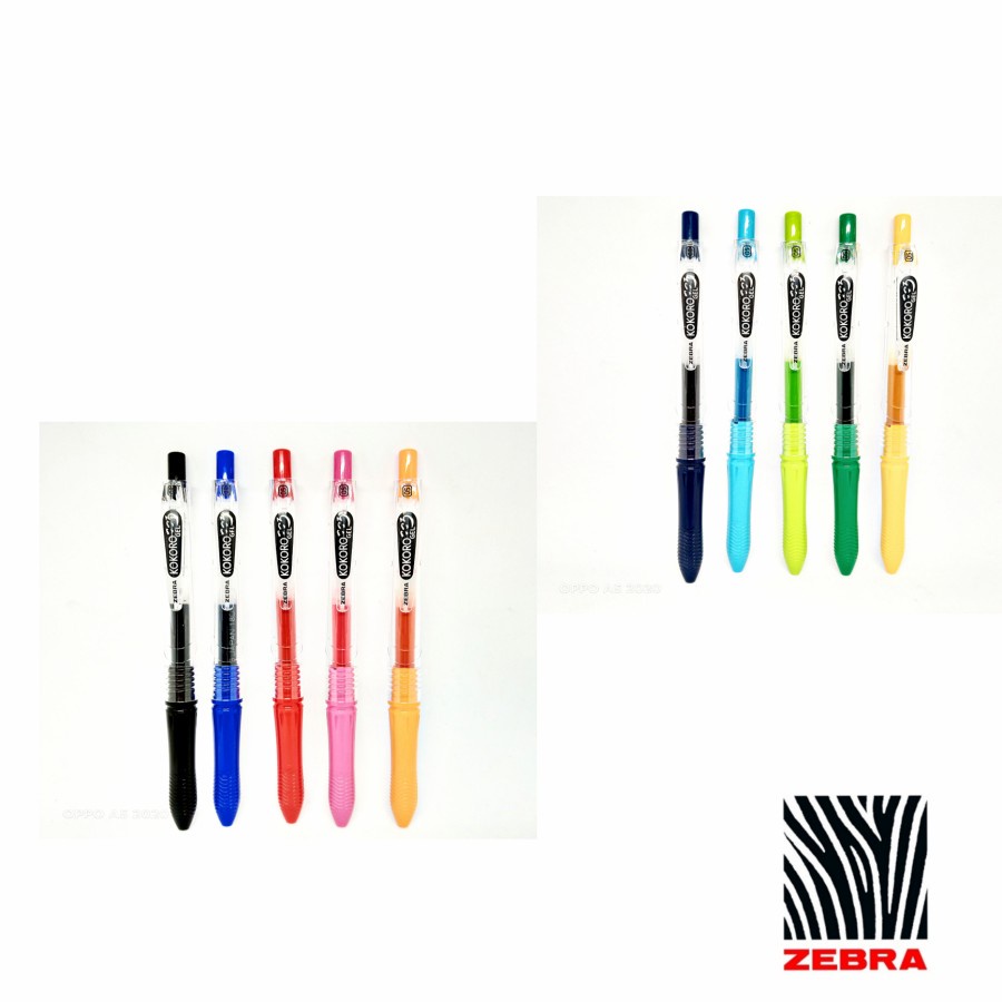 

Zebra Kokoro Set 10 (All Colour in 1 Set)