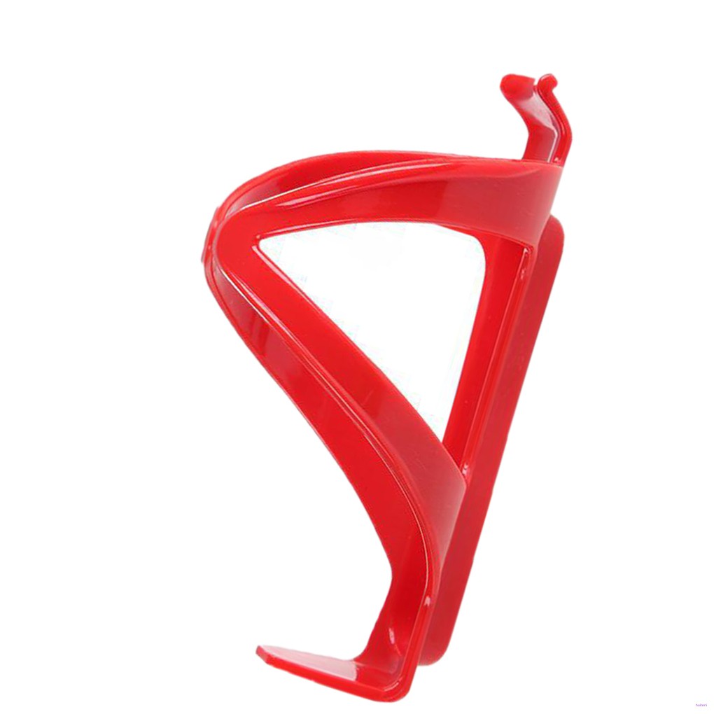 Bike Water Bottle Cage Mountain Bicycle Road Cycling Frame Mount Drinks Bottle Plastic Holder Bracket, Red