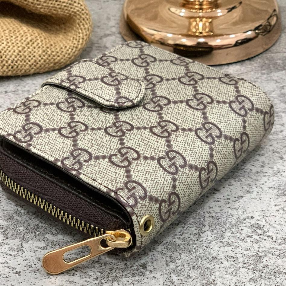 Keluaran Terbaru - Dompet Gucci Aura waterproof laminating import Super dompet lipat wanita tumpuk k