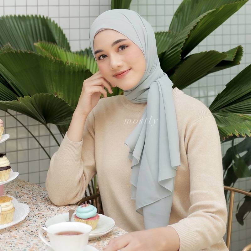 Itsmostly - Qyura Shawl-Sagemint