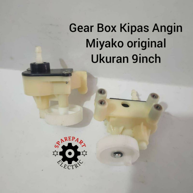 GEAR BOX KIPAS ANGIN MIYAKO ORIGINAL UKURAN 9 INCH