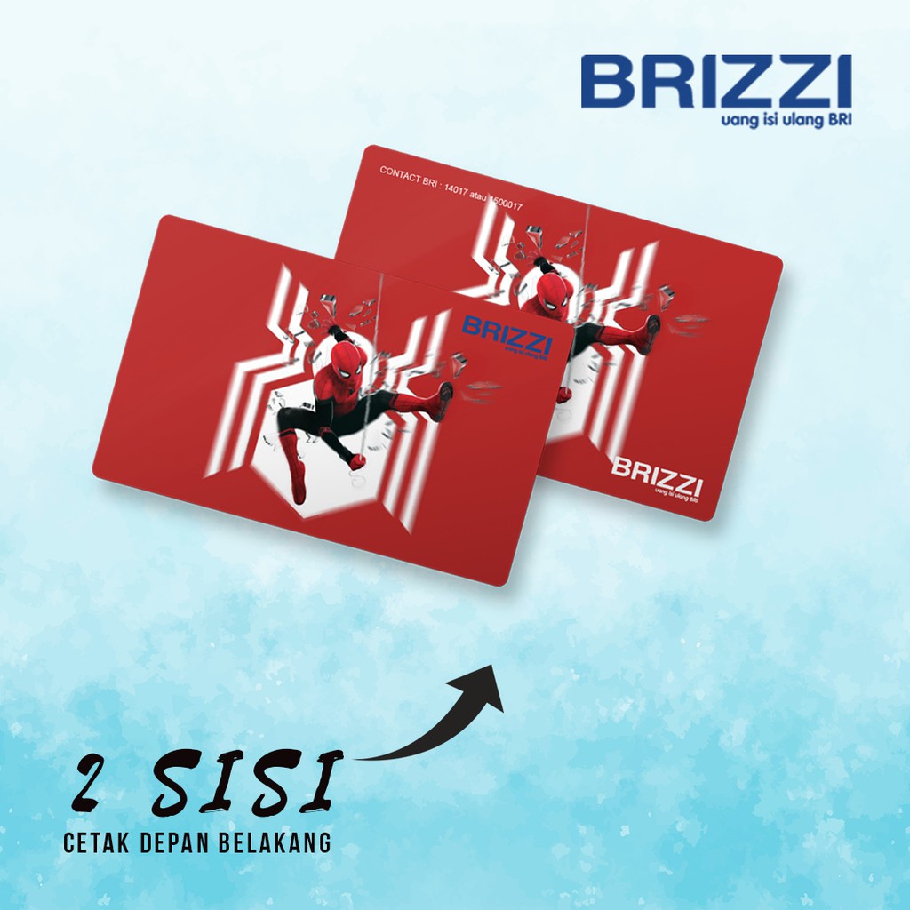 Custom BRIZZI BRI 2 Sisi Bisa Cetak Foto / Design Suka Suka