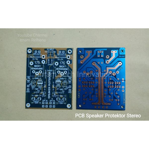 PCB Speaker Protektor Stereo 175 Relay Songle