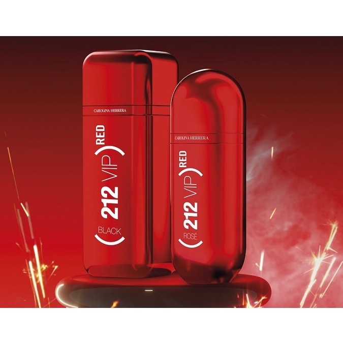 212 VIP Black & Rose Red by Carolina Herrera