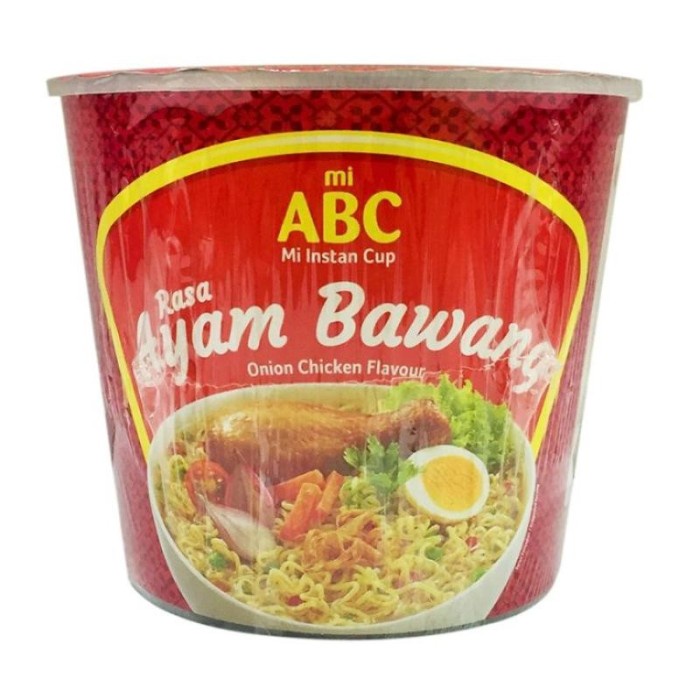 

ABC MIE CUP AYAM BAWANG 60G