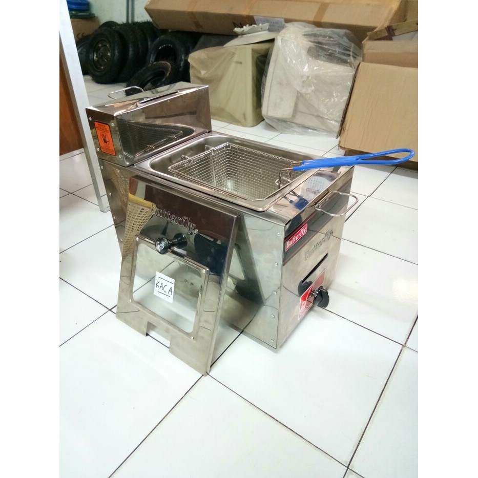 Deep frayer gas Lpg gas alamgas kota stainless 6 L M1242