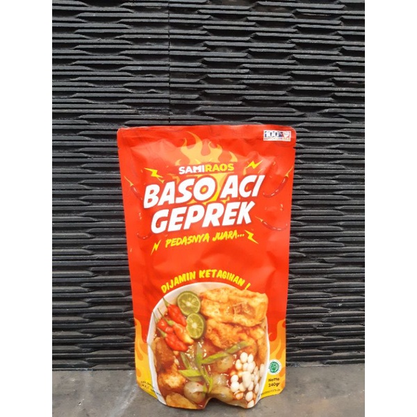 

Baso Aci Geprek Samiraos