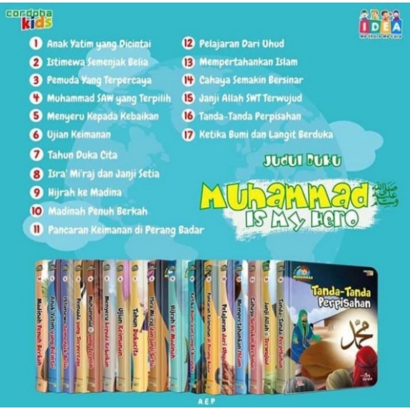 Preloved BUKU MUHAMMAD IS MY HERO (only book)